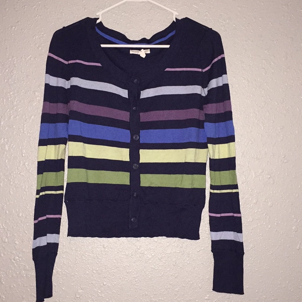 Aeropostale scoop neck cardigan